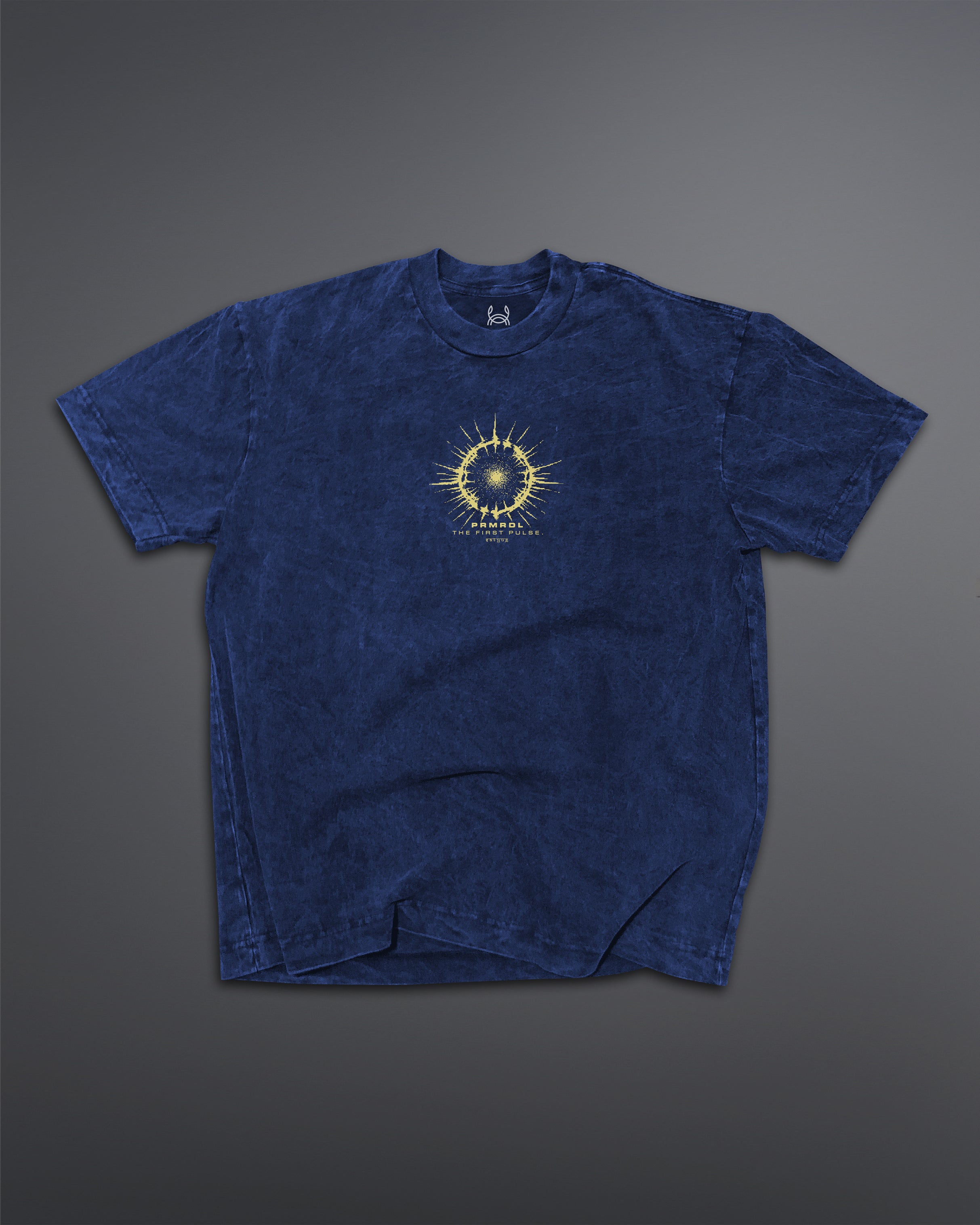 Primordial Prophecy Oversized tee [ACID WASHED-COSMIC BLU]