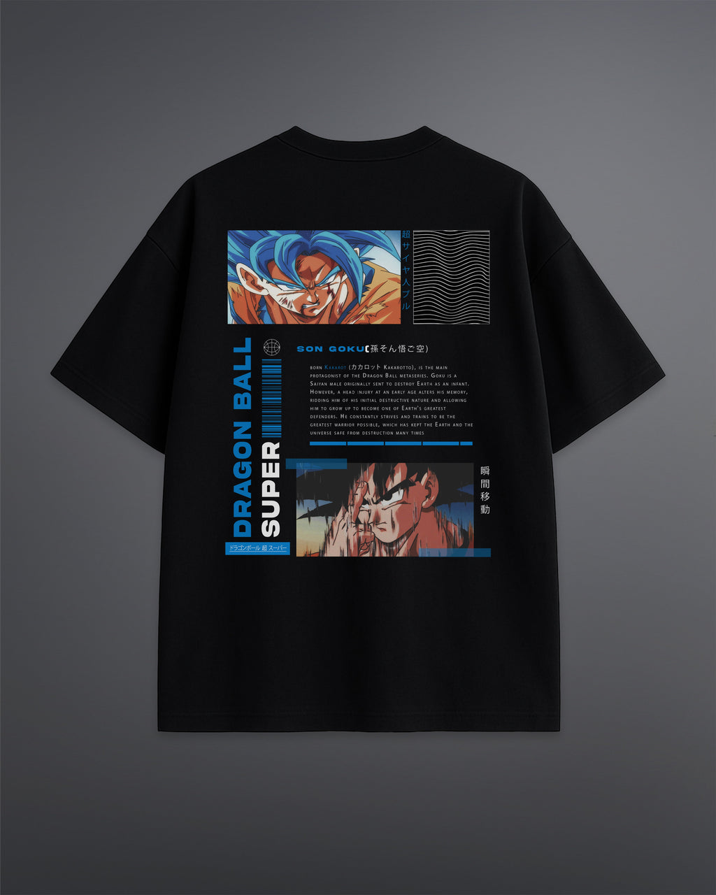 Goku Oversized Tee