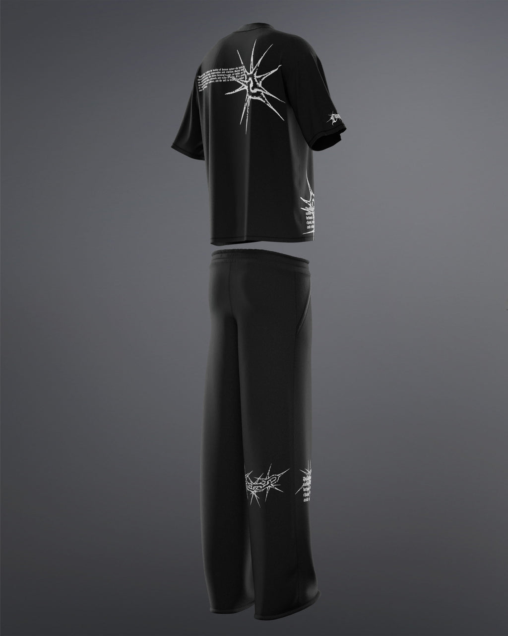 Spiked Cage Set [BLACK]